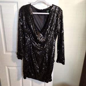 Sequin cocktail dress